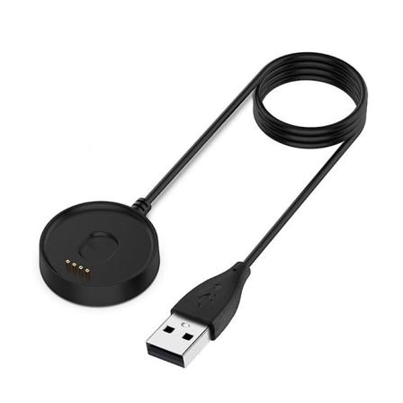 100 cm USB-dataopladningskabel Magnetisk opladningsvugge Dock erstatning til Ticwatch C2 Smart Watch-oplader Black