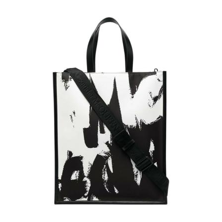 Alexander McQueen Tote Tass , Zwart , Heren , Maat: ONE Size Tassen
