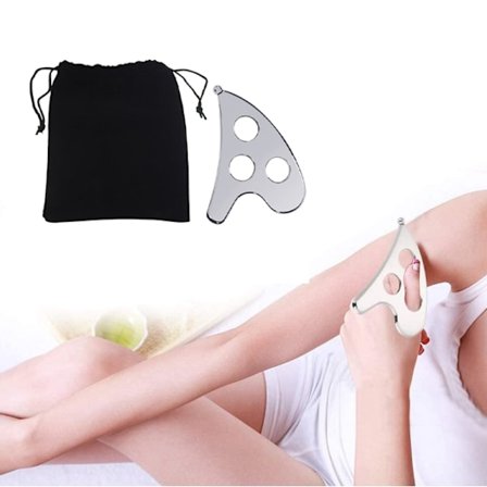 Gua Sha-skrapeverktøy, Rustfritt Stål Gua Sha-skraping Massasje