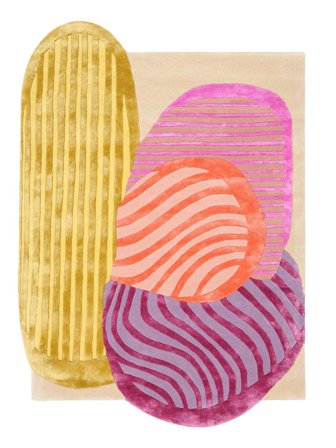 Hive Dywan - Wielobarwne 160X230 Wełna