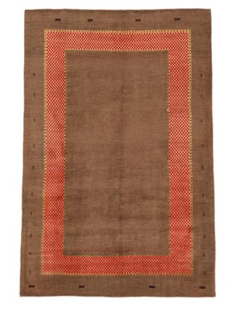 Gabbeh Persia Fine Rug Modern Brown/Red (Wool, Persia)