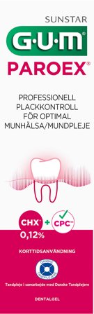 GUM Dental Gel Paroex 0,12% Klorhexidin 75 ml, Medicin & Pleje, Mund & Tandpleje, Øvrig