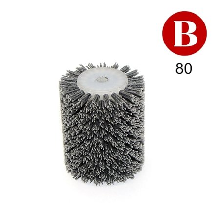 Nylonborsthjul för Makita 9741 Slipmaskin, Slipande Slipning & Träpolering, Rostborttagning jy (FMY)