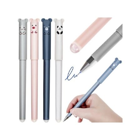 4-PACK Utslettbar Penn - Dyr - Perfet