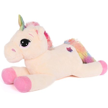 32 tum Giant Uppstoppad Unicorn Kudde Plyschdjur Unicorn Toy Y