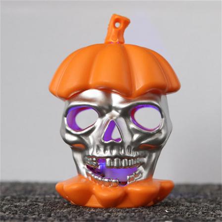 Halloween Candle Lights Ghost Festival Skräck Skull Colorful Pu