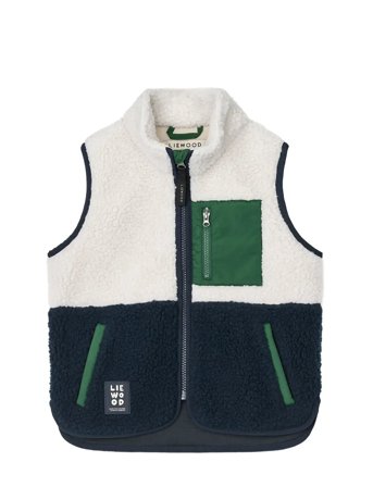 Liewood Vada Pile Vest - Multi/patterned - 110