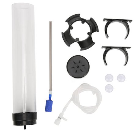 Artemia Egg Inkubator Holdbar Artemia Egg Klekkingsett for Akvarium Artemia Egg