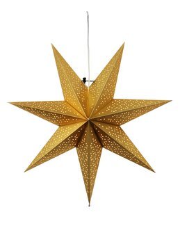 Star Trading Papirstjerne Dot Guld
