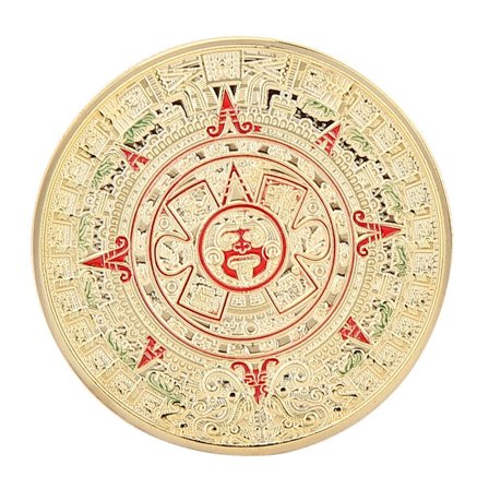 40*3mm Utfordringsmynt Minnemynt i Metall med Gullbelagt Mynt