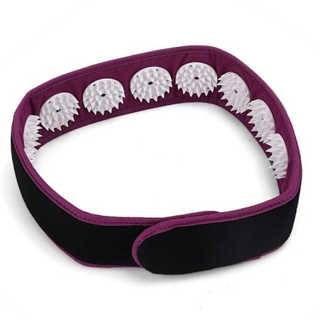 Akupunktur Massasje Hodebånd Hode Acupucnture Wraps Belte LILLA