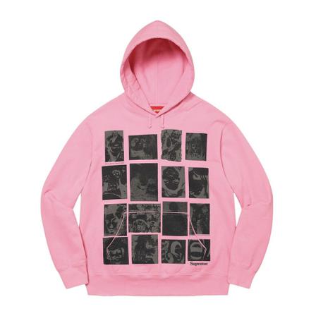 Supreme, Sweatshirt Roze, Heren, Maat:M