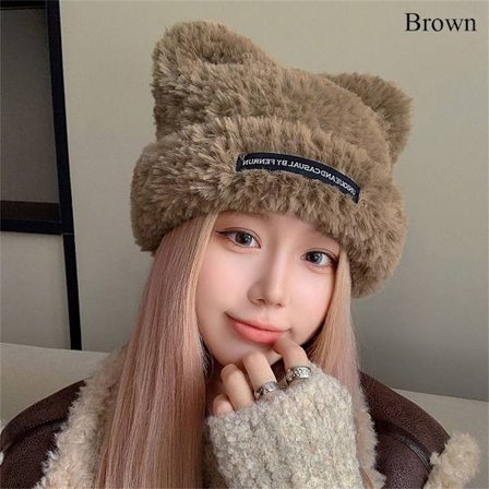 Plyschmössa Mössa BRUNN