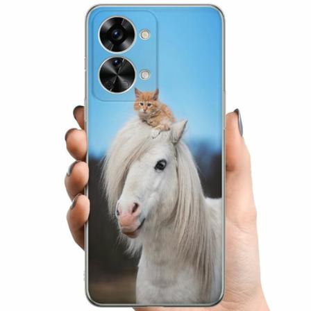 Oneplus Nord 2t Tpu Mobilskal Häst & Katt