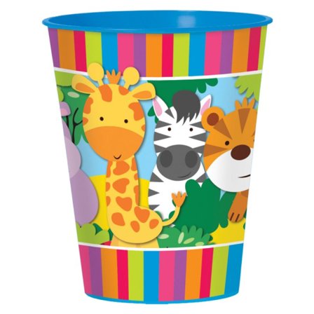 Mugg djungel - hårdplast 4,5 dl - Djungel Kalas Dekoration - Kalaslagret.se