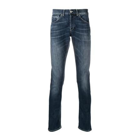 Dondup, George Trouser Niebieski, Mężczyzna, Rozmiar: W38