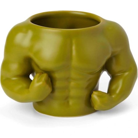3D Muskel Kaffekopp, Gym Träning Fit Fitness Vikter Diet Rolig Humor Kaffekoppar för Kvinnor Män Gymälskare Gåvor[co]