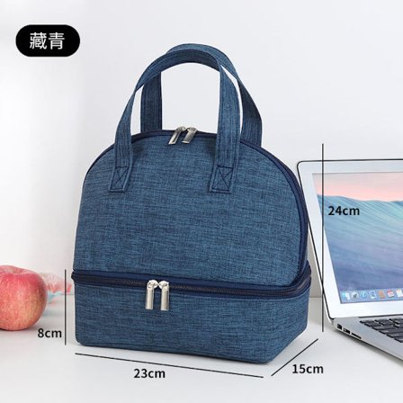 Frokosttaske Isoleret Taske, Lille Sammenfoldelig Køletaske til Arbejde Skole, Picnic Taske til Kvinder, Voksne, Studerende og Børn