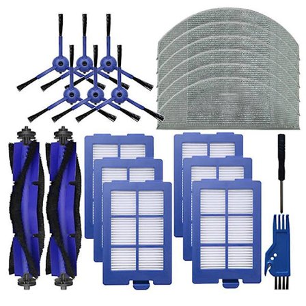 Robovac X8 Hybrid Dammsugare Huvudsidoborste Filter och Mopp Ersättningstillbehör