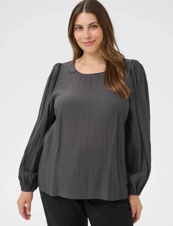 Kaffe Curve Kcviva Blouse - Grey - 50