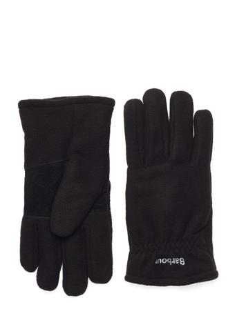 Barbour Coa Fl Glov Accessories Gloves Finger Gloves Sort Barbour