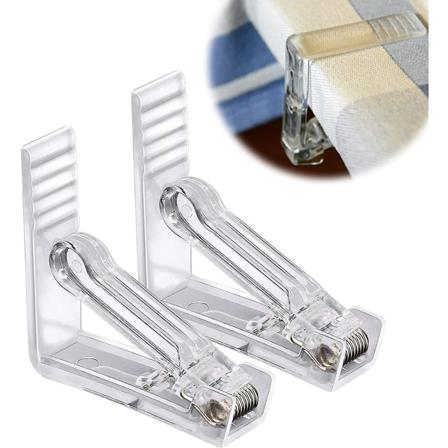 Transparent dugholder, plastich dugholder, 20 stk. justerbar dugholder til familiesammenkomst, fest, picnic
