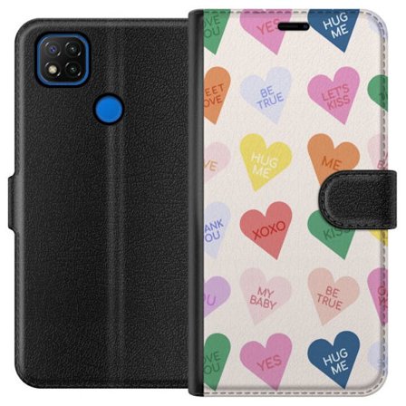 Kompatibel Tegnebogsetui til Xiaomi Xiaomi Redmi 9C GodteHjerter
