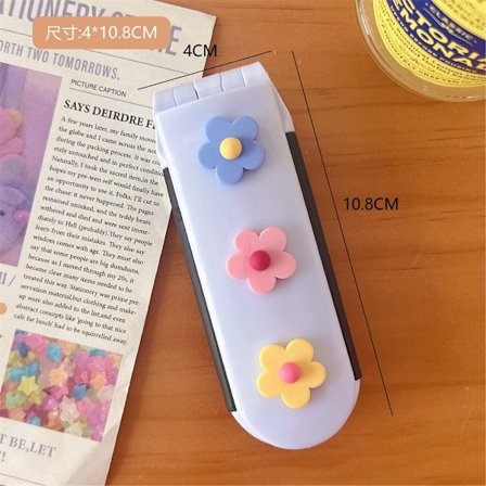 2 STK farvet airbag kam sammenfoldelig hårbørste 3 3