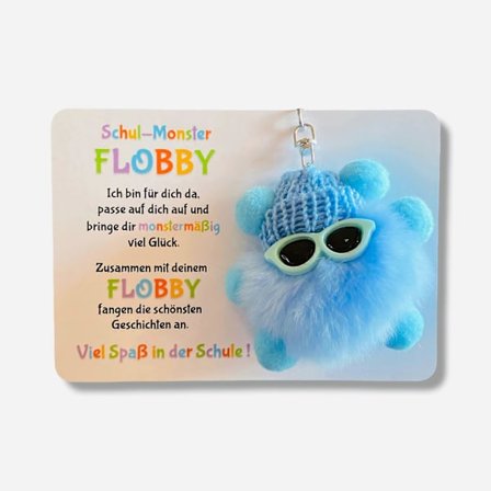 Hängsmycke, present till skolstart, lyckobringare, uppmuntran, skolväska, läromedel, pennfodralshänge eller skolväska