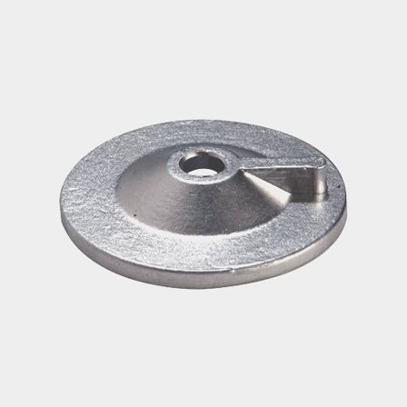 Anode en zinc Tecnoseal 55321-93900 / 5033185, pour moteurs hors-bord, compatible avec Suzuki 9.9 & 15 cv, Johnson & Evinrude 4-temps, 9.9 & 15 cv