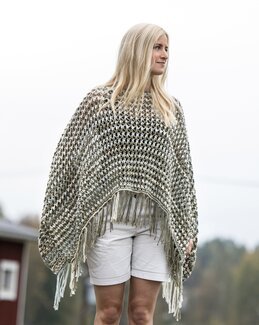 Neuleohje Poncho