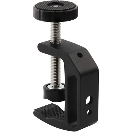 Universell C-klemme med 1/4 og 3/8 gjengehull for skrivebordsholder LCD-skjerm Blitsbord Biler Benker Arbeidsbord