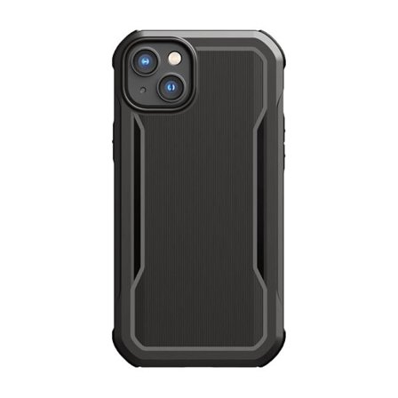 Raptic X-Doria Fort Case iPhone 14 Plus MagSafe panssaroitu kansi musta