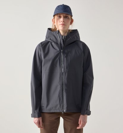 Haglöfs Front Proof II Jacket Women True Black - Damen - XS