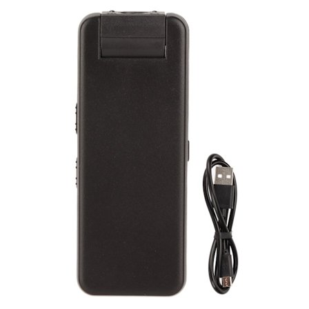 Mini Kropskamera 1080P Bærbar Lille Videooptager med Bælteklips, Ekstra Lys og Bevægelsesdetektering til Hjemmet og Udendørs