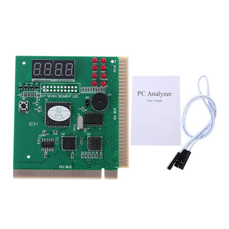 For 4Digit PC Computer Diagnostic Card Hovedkort Hovedkort POST Tester PCI ISA