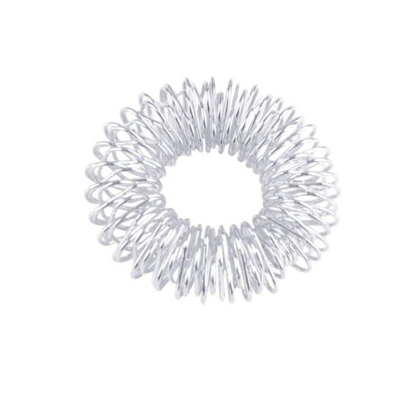 Akupressur Ring Finger Massage Ringar SILVER Silver