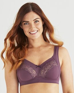 Bh utan bygel Meadow Lila - E90 - Swegmark