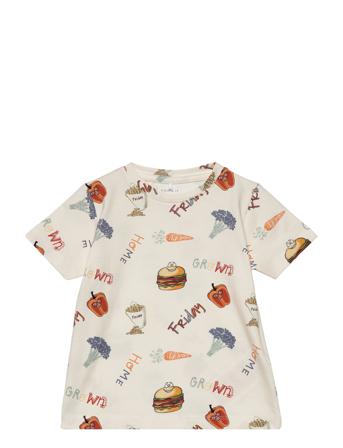 Nmmken Ss Top T-shirt Multi/mønstret Name It