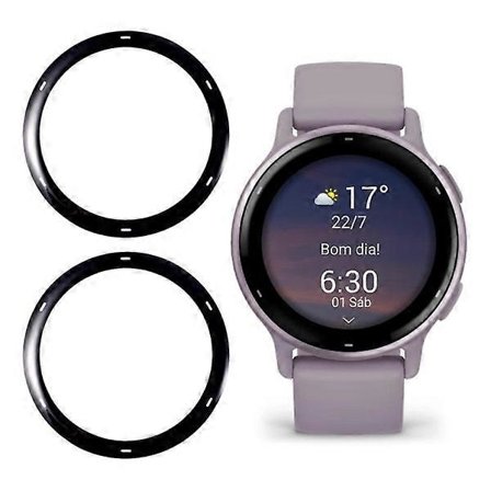 2 stk./pakke til Garmin Vivoactive 5 skærmbeskytter PMMA boblefri HD-film