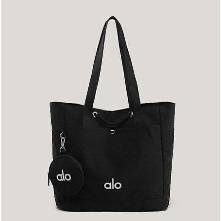 Vintage Lett Tote Bag for Kvinner, Stor Kapasitet Casual Shopper