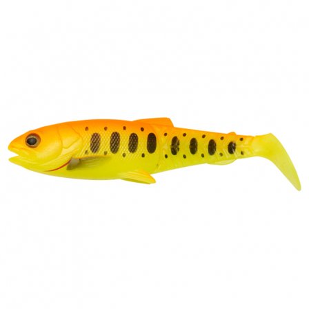 Savage Gear Craft Cannibal Paddletail 8.5cm, 7g (bulk) - Golden Ambula