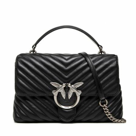 Pinko Handbags Sort, Dame Håndtasker, Størrelse: ONE Size
