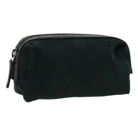 Gucci Vintage, Pre-owned Canvas gucci-bags Zwart, Dames, Maat:ONE Size,leer