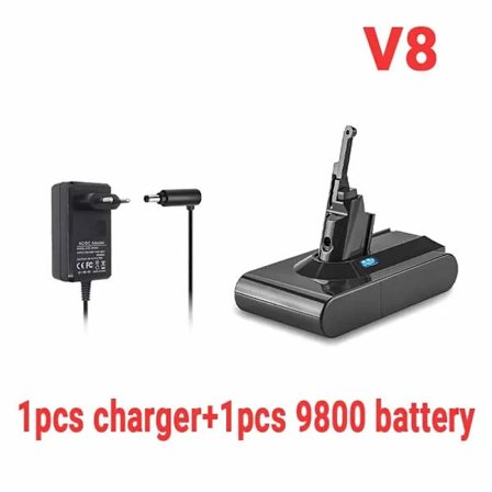 Pölynimurin ladattava akku Dyson V6 V7 V8 -sarjalle SV07 SV09 SV10 DC58 DC31 DC34 Absolute Fluffy Animal Pro Bateria