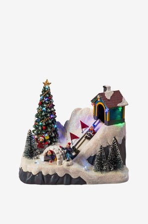 Konstsmide - B/O Vinterby, LED - Flerfärgad - Julpynt - Från Homeroom