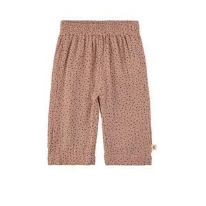 Buddy & Hope GOTS Dotted Trousers Mauve Dots - Bottoms - 98/104 cm - Pink