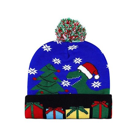 Julhattar med LED Light Up Beanie 8 8