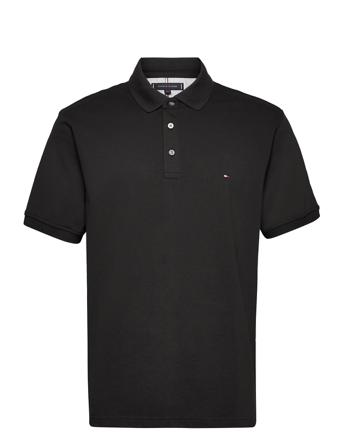 Core 1985 Slim Polo Polos Short-sleeved Musta Tommy Hilfiger