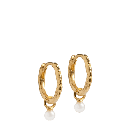 ENAMEL Copenhagen Örhängen, Bella Pearl Örhängen Dam Guld ONESIZE